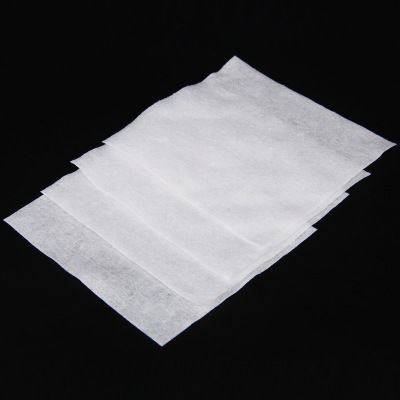 High quality white pearly polyester viscose wet towel water - piercing non-woven fabric